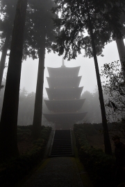 Taiseki-ji Pagoda. December 2020 ©William E. Lyons